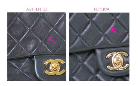 chanel stitching count|authenticity of chanel bag.